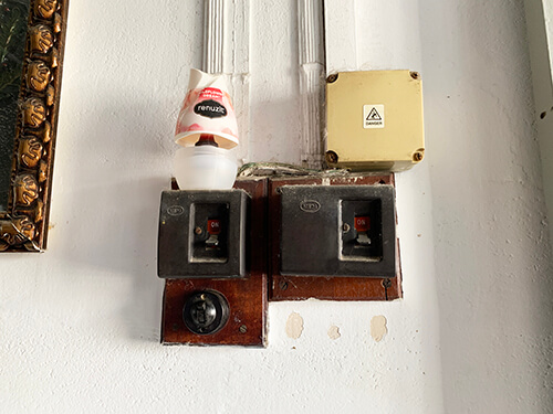 Old generation main switch board